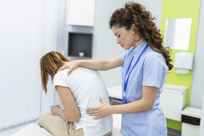 To diagnose low back pain, your doctor will perform a physical exam. 